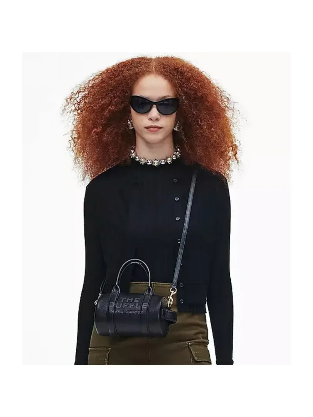 Marc Jacobs Women's The Mini Duffle Bag Black OS - Picture 10 of 14